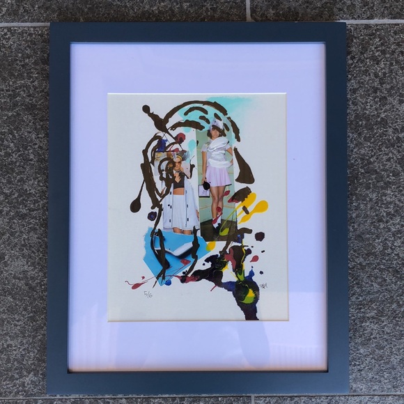 Original Ready-To-Hang Mixed Media Painting - Picture 3 of 5